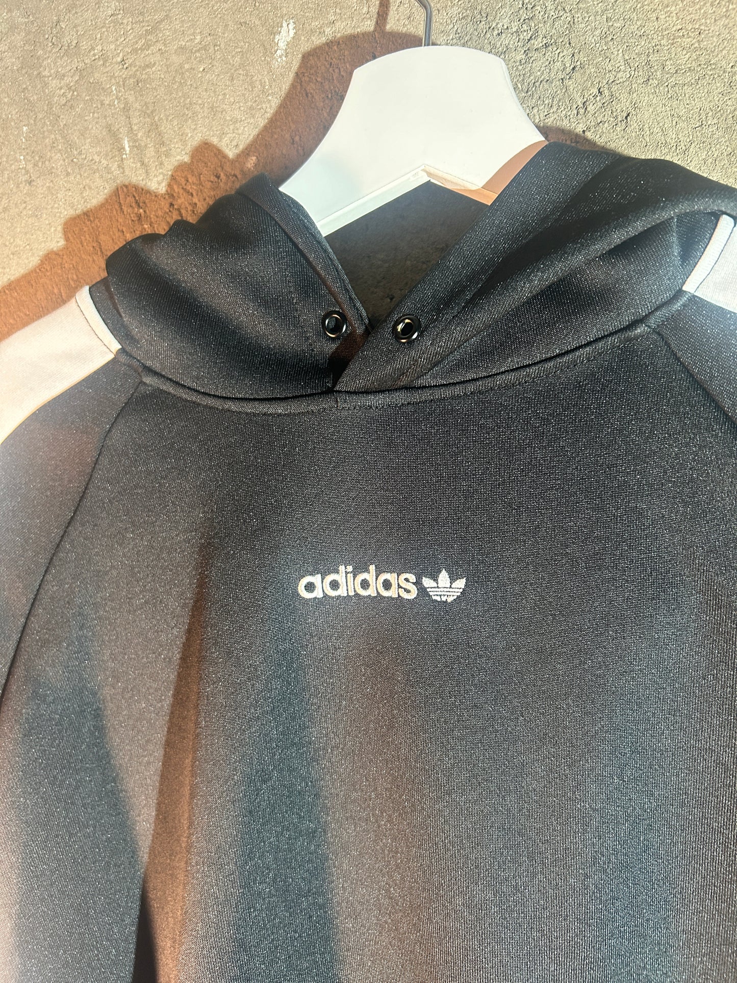 Adidas Hoodie Black& Blue (M)