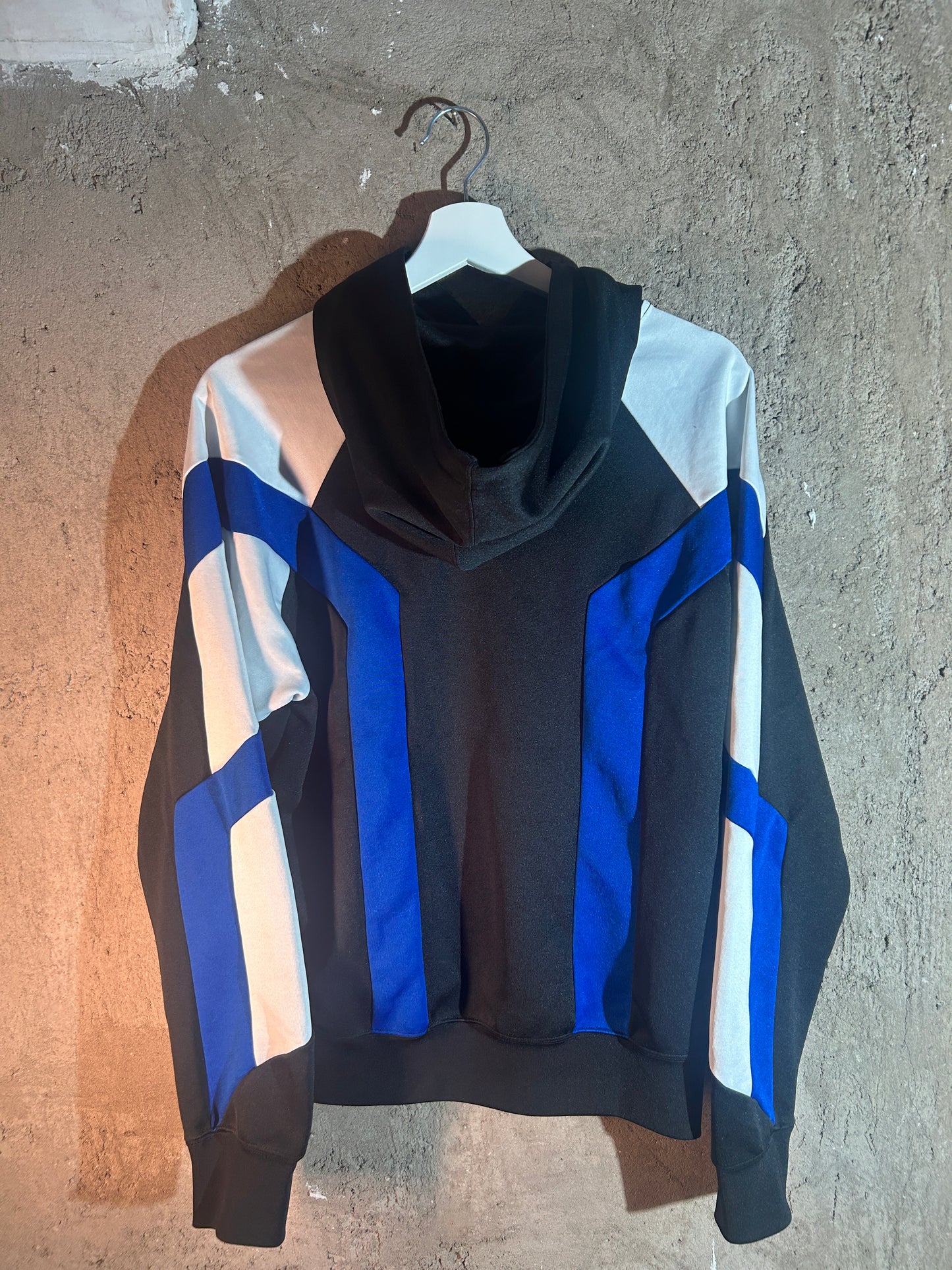 Adidas Hoodie Black& Blue (M)