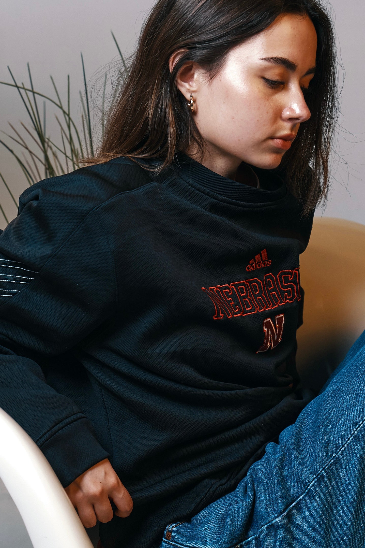 ADIDAS X NEBRASKA Hoodie (L)