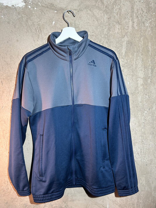 ADIDAS sports jacket grey/blue (M)