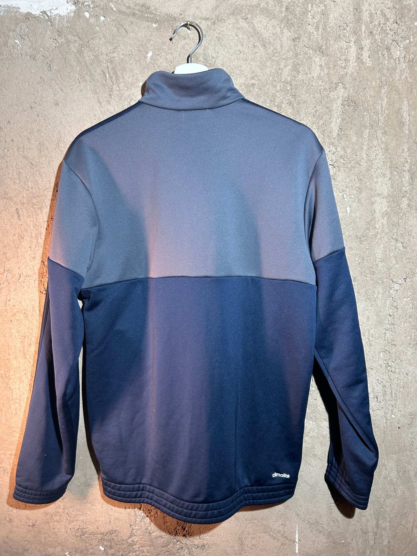 ADIDAS sports jacket grey/blue (M)