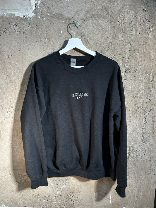 Vintage Nike Hoodie Black (M)