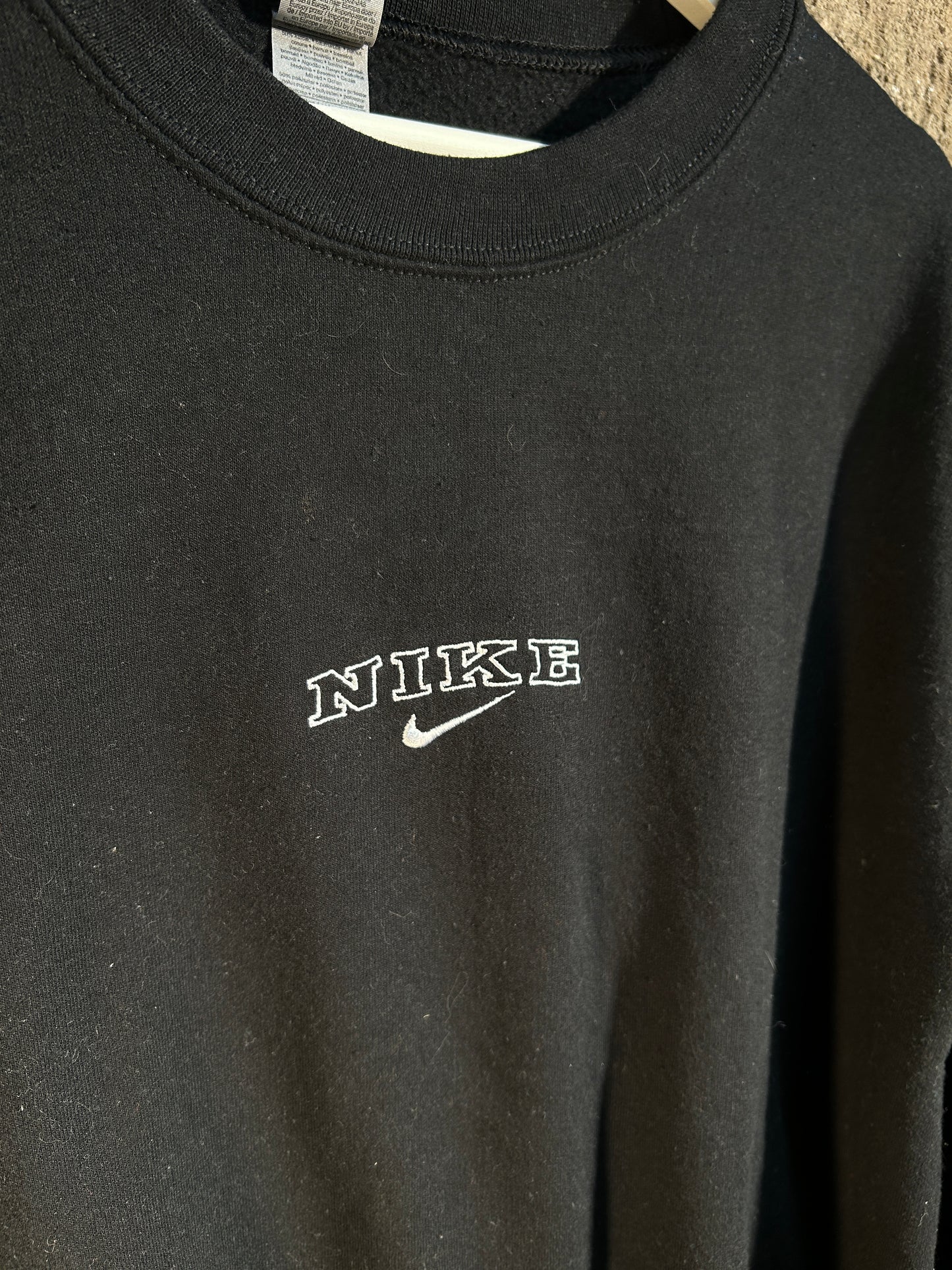 Vintage Nike Hoodie Black (M)