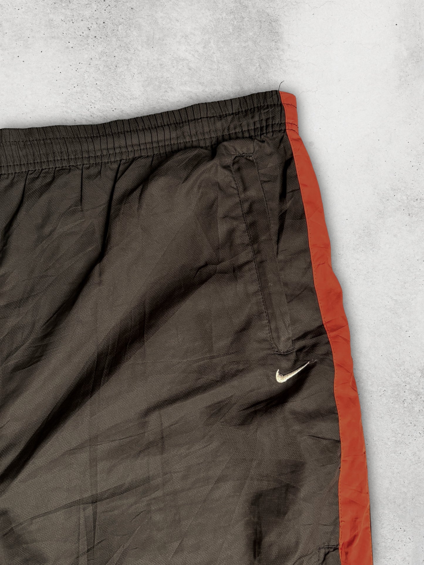 Nike Vintage Trackpants black/orange (XL)