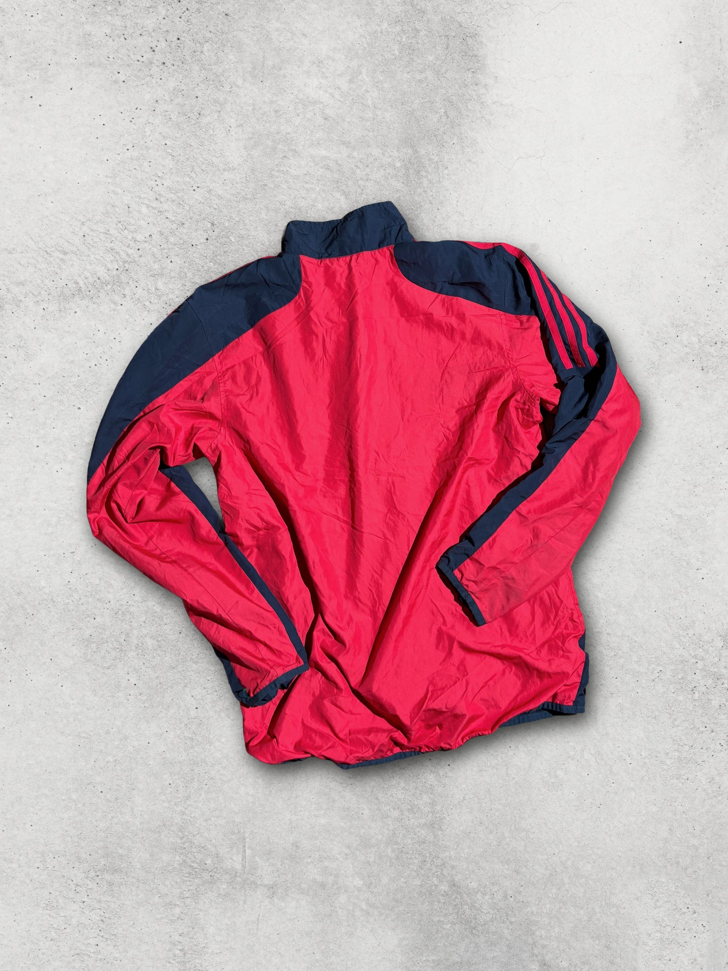 Adidas Track Jacket Red/Black (M)