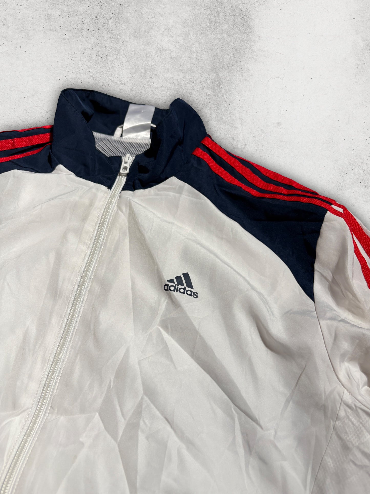 Adidas Track Jacket White (M)