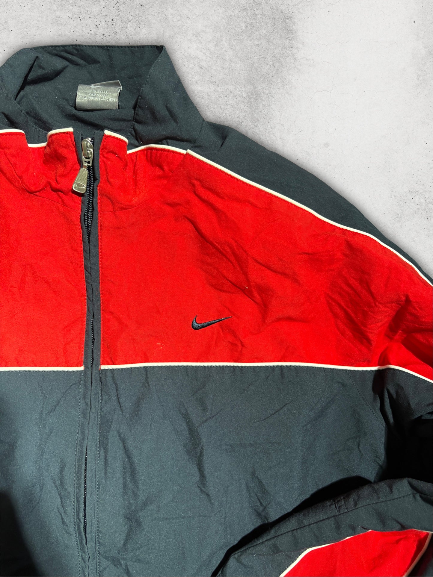 Nike Track Jacket Red/Black (M)