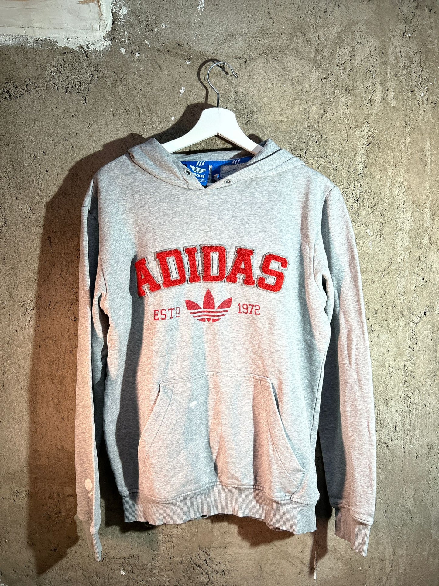 ADIDAS Hoodie light grey (M)