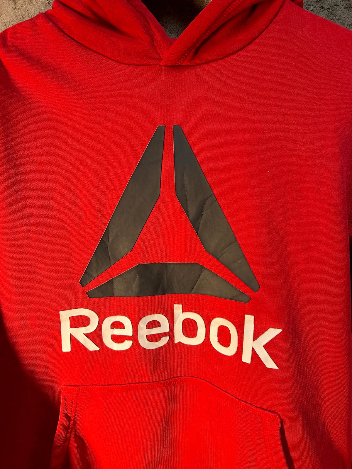 Red Reebok Hoodie (M)
